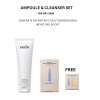 Ampoule & Cleanser Set for Dry Skin