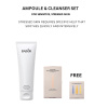 Ampoule & Cleanser Set  for Sensitive, Stressed Skin