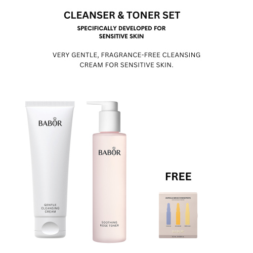 Cleanser & Toner Set for Sensitive Skin