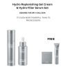 Hydro Replenishing Gel Cream & Hydro Filler Serum Set for Dry Skin
